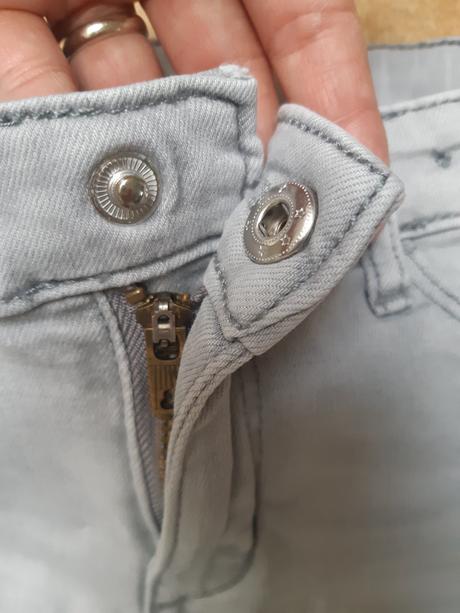 Skinny rifle + mikina, h&m,128