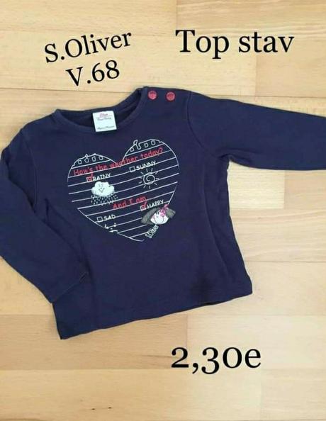 Tričko s. oliver, s.oliver,68