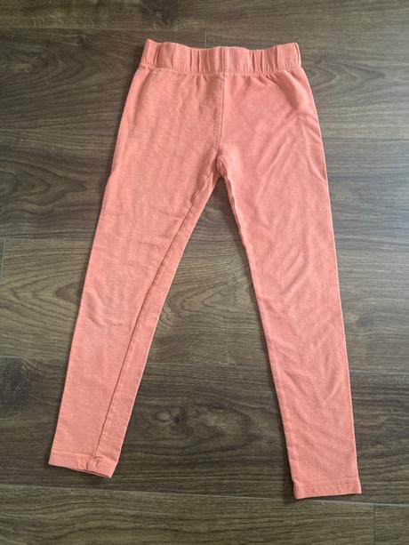 Vyteplené tehlové legíny, 140