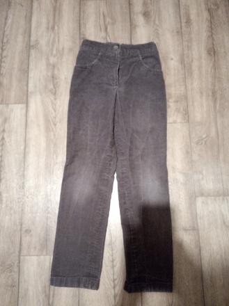 Tmavofialove mensestr. nohavice 128, 128