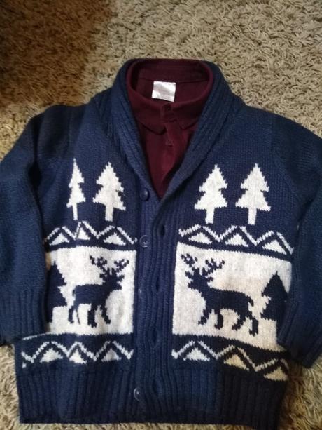 Sveter + košeľa, 116