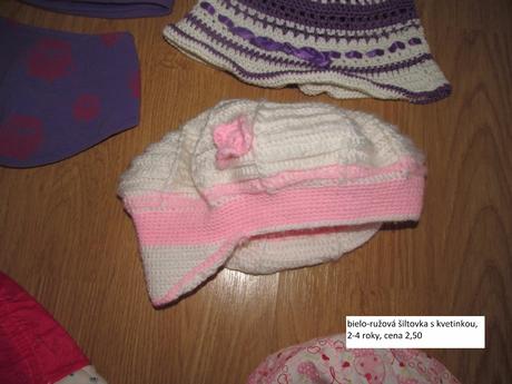 Pletená šiltovka v. 2-4 roky, 98