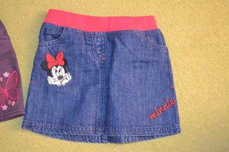 Riflová suknička v.3-4 roky, disney,104