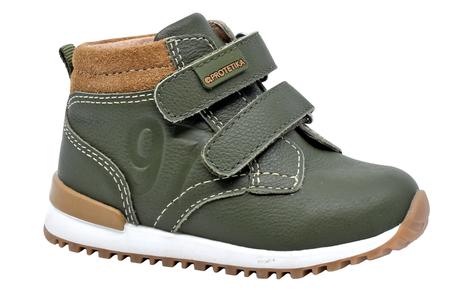 Topánočky malik khaki - akcia, protetika,21