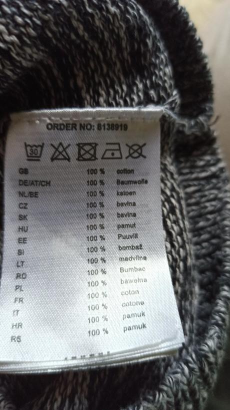 Bavlnený sveter so stojačikom, chapter young,146