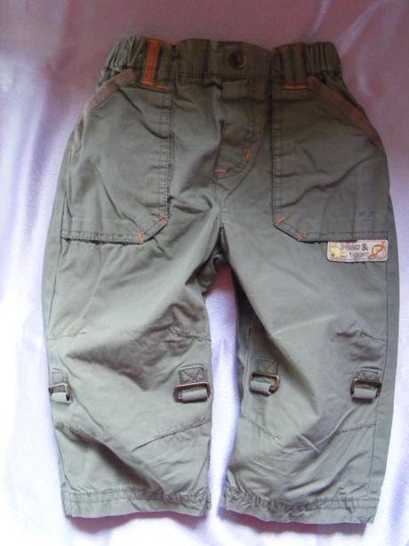 Tenké roll up nohavice c&a, c&a,74