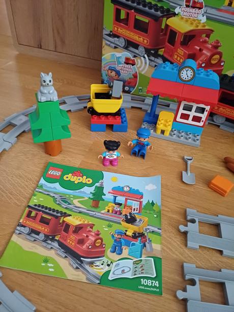Lego duplo parny vlak,
