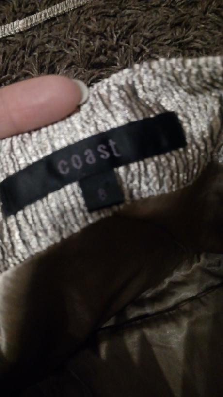 Sexi zlaté šaty zn.coast, 34