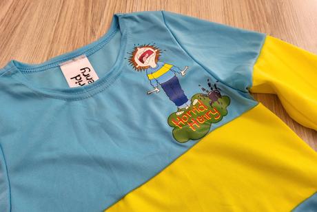 Karnevalový kostým horrid henry na 5-6r,