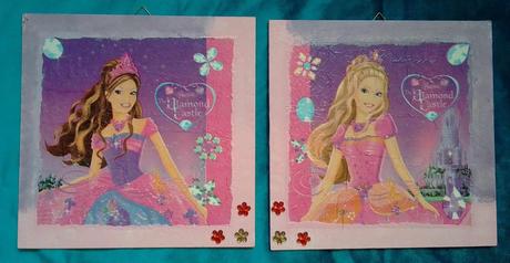 Sada 2 obrázkov princezné, 