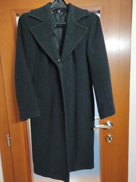 Dámsky vlnený kabát, 36