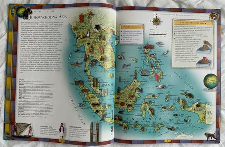 Veľký ilustrovaný atlas sveta a vesmíru za 7eur,