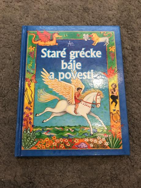 Kniha - staré grécke báje a povesti,