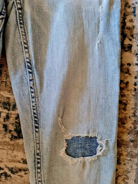 Denimové rifle, zara,152