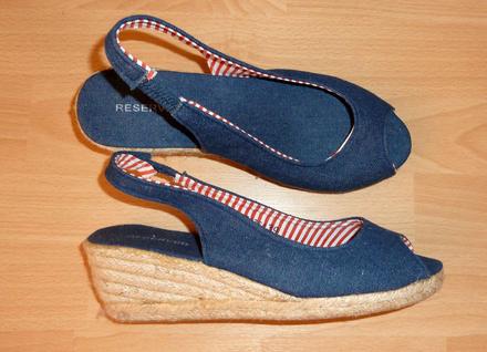 Sandále reserved na platforme, 39