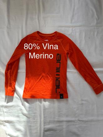 Termo tričko z merino vlny, animal,128