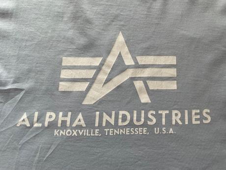 Modré tricko alpha industries, l