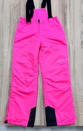 Žiarivé lyžiarske nohavice 152/158, alpine pro,152