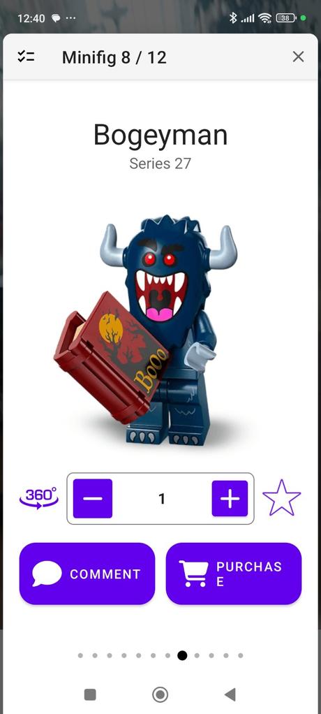 Lego minifigures séria 12, 