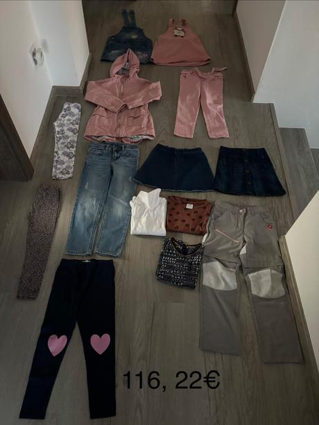 Prechodný dievčenský balíček 116, 104–116