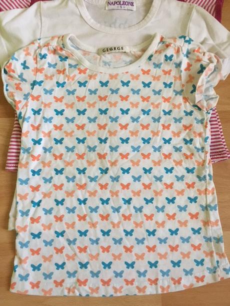 Balík letných tričiek - veľ.110/116, 110