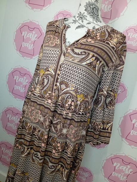 Elastické šaty bez zapínania, 42