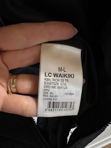 Presúvaná bunda oversize m/l, l