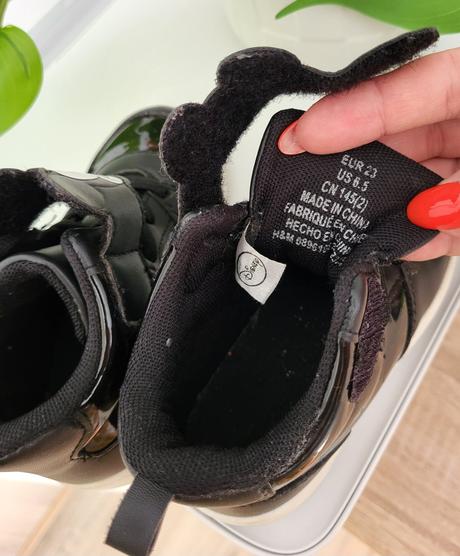 Kotníkové topánky h&m disney mickey 23, h&m,23