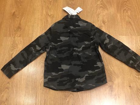 Rifľová maskáčová košeľa, nová, top stav, marks & spencer,122