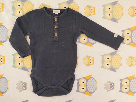 Modré vrúbkované body zn.newbie veľ.74, newbie,74