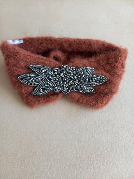 Zimná vlnená čelenka, 