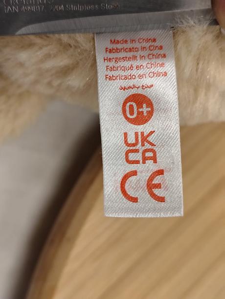 Luxusný levík trudi sweet col. lion, visačky, 0+,