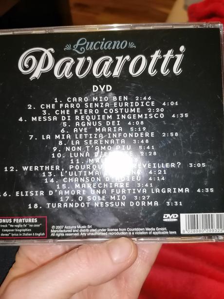 Cd luciano pavarotti, 