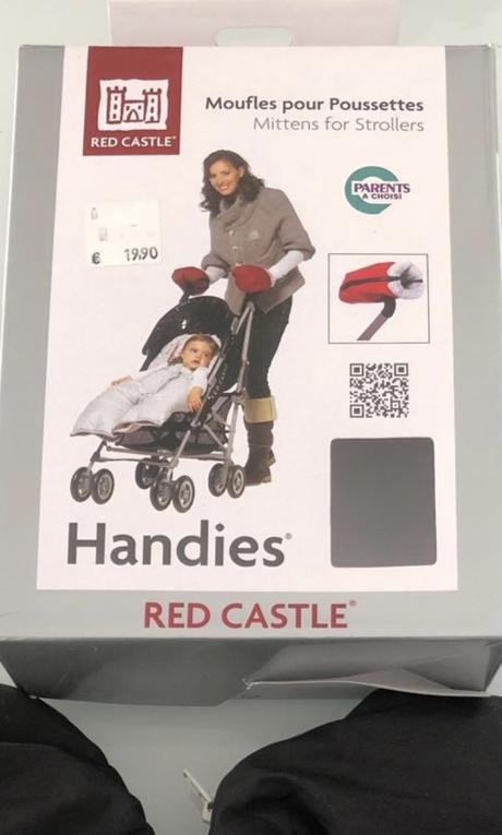 Rukavice ku kočíku, red castle