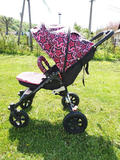 Valco snap 4 s nafukovacími kolesami, valco baby,valco baby snap 4