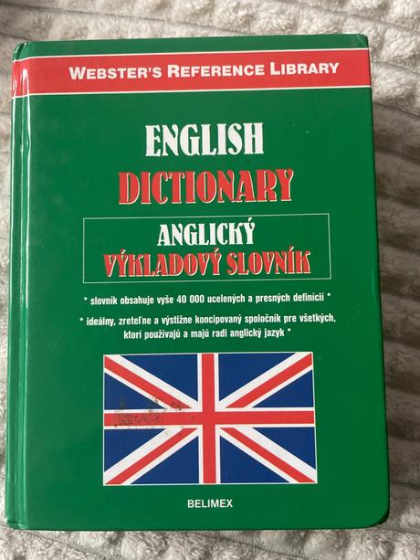 Anglicky výklad . slovník, 