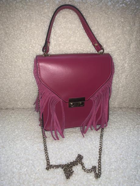 Kožená crossbody kabelka,