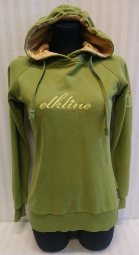 Zelená mikina s kapucňou, clothing, m, m