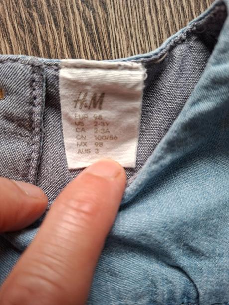 Roztomile tiflove satocky h&m, vel.98, ako nove, h&m,98