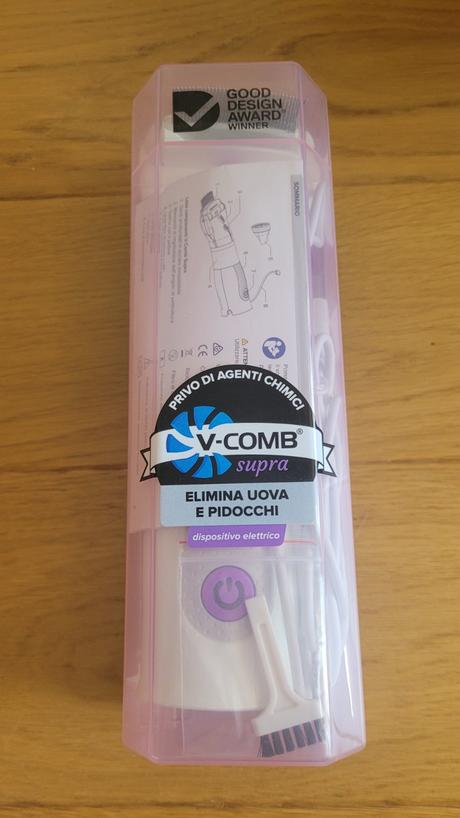 V-comb elektrický odstraňovač vší a hníd,