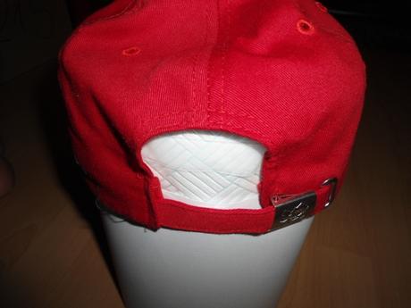 Červená šiltovka london, adidas,m