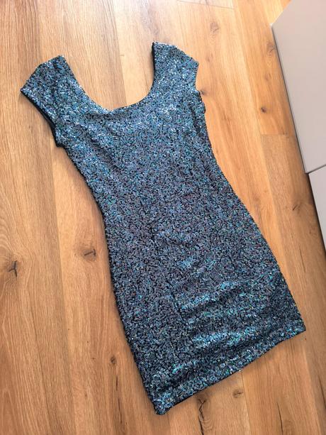 Trblietavé šaty h&m, h&m,s