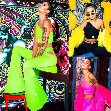 Crop top buckle up, s