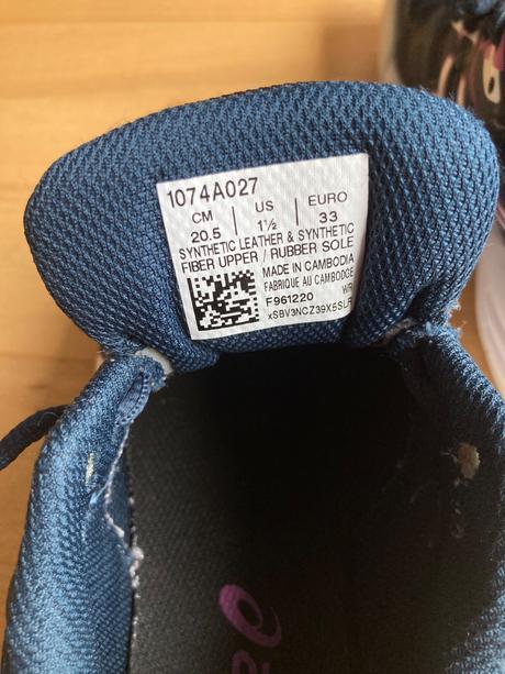 Tenisky asics v. 33 (20,5 cm), asics,33