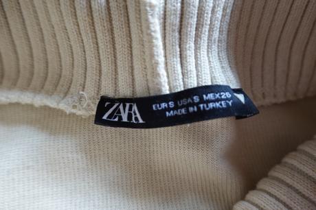 Úpletové tričko zara, zara,s