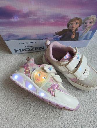 Svietiace tenisky elsa frozen, 26