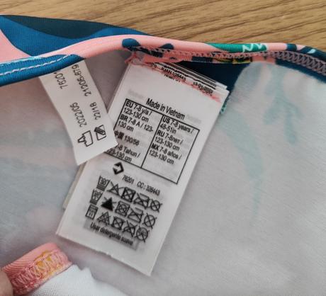 Plavky spodný diel, decathlon,116