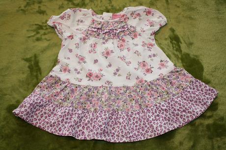 Jemné letné šaty s gaťkami, children's place,62