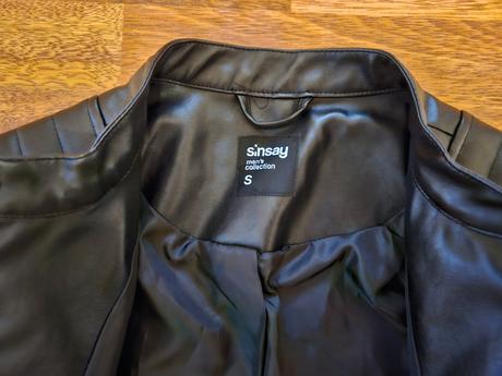 Koženková bunda, sinsay,s