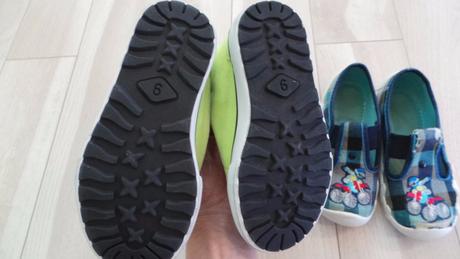 Neonove tenisky + papucky zdarma, next,26